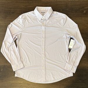 Rhone Men's Slim Fit Commuter Lavender Dusk Dress Shirt